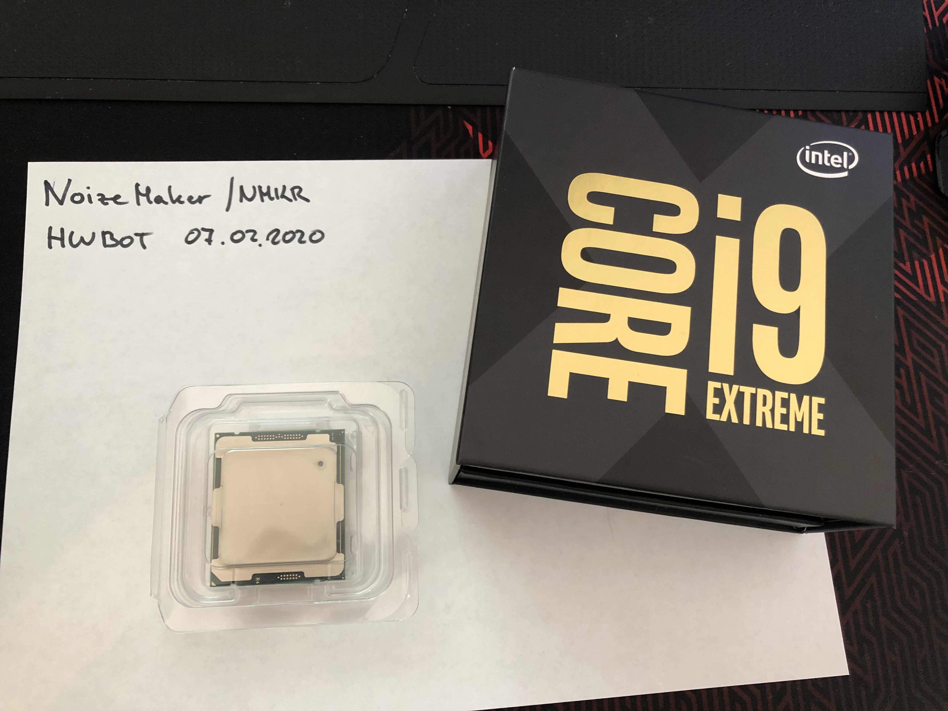 SOLD][EU] Intel Core i9-10980XE Extreme Edition - Sold - HWBOT